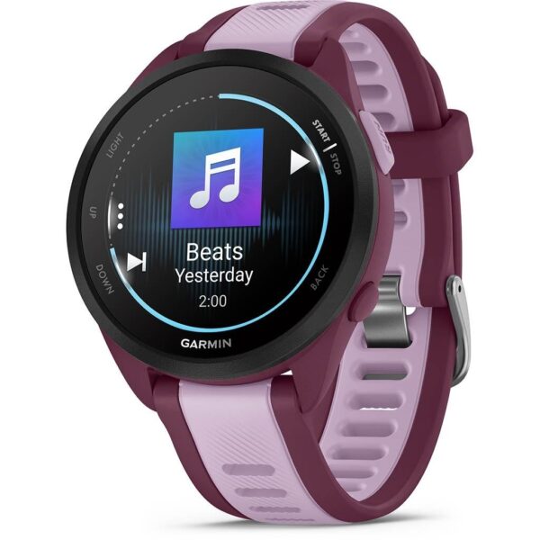Garmin Forerunner 165 Music Rouge Berry pour coureurs et sportifs actifs.jpg