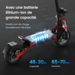 IScooter iX8 Trottinette Electrique 2400W Double Moteur Tout Terrain.webp
